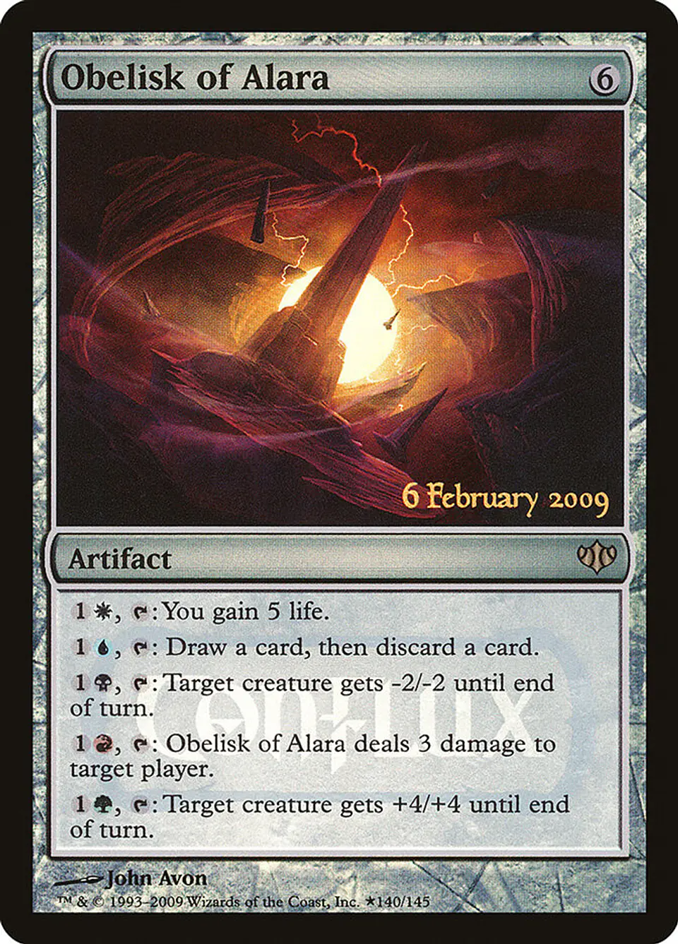 Obelisk of Alara (Promo) 1
