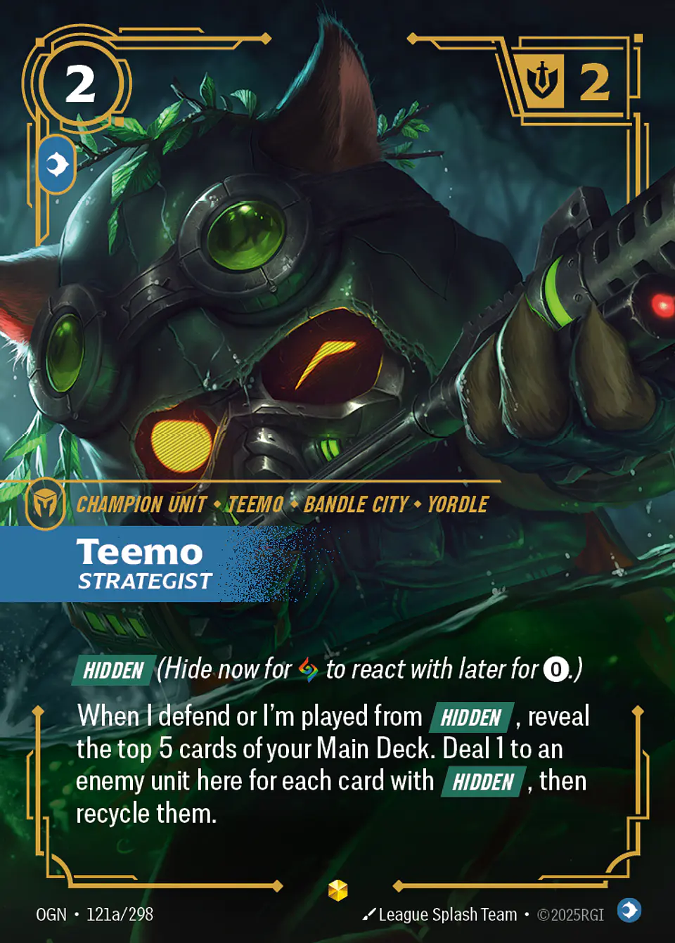 Teemo - Strategist (Alternate Art) 1