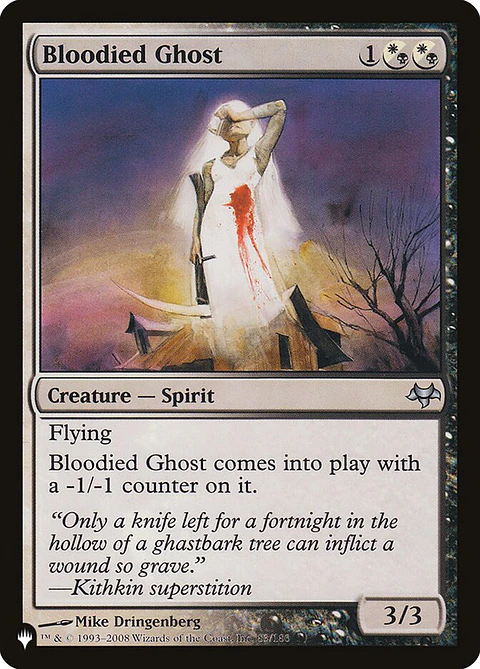 Bloodied Ghost (The List)