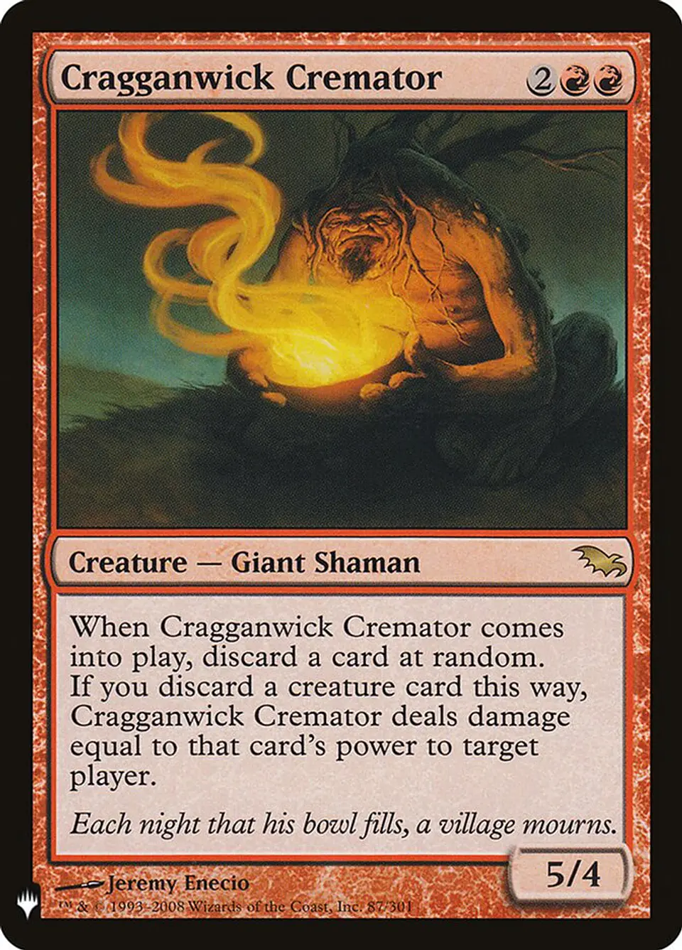 Cragganwick Cremator (The List) 1