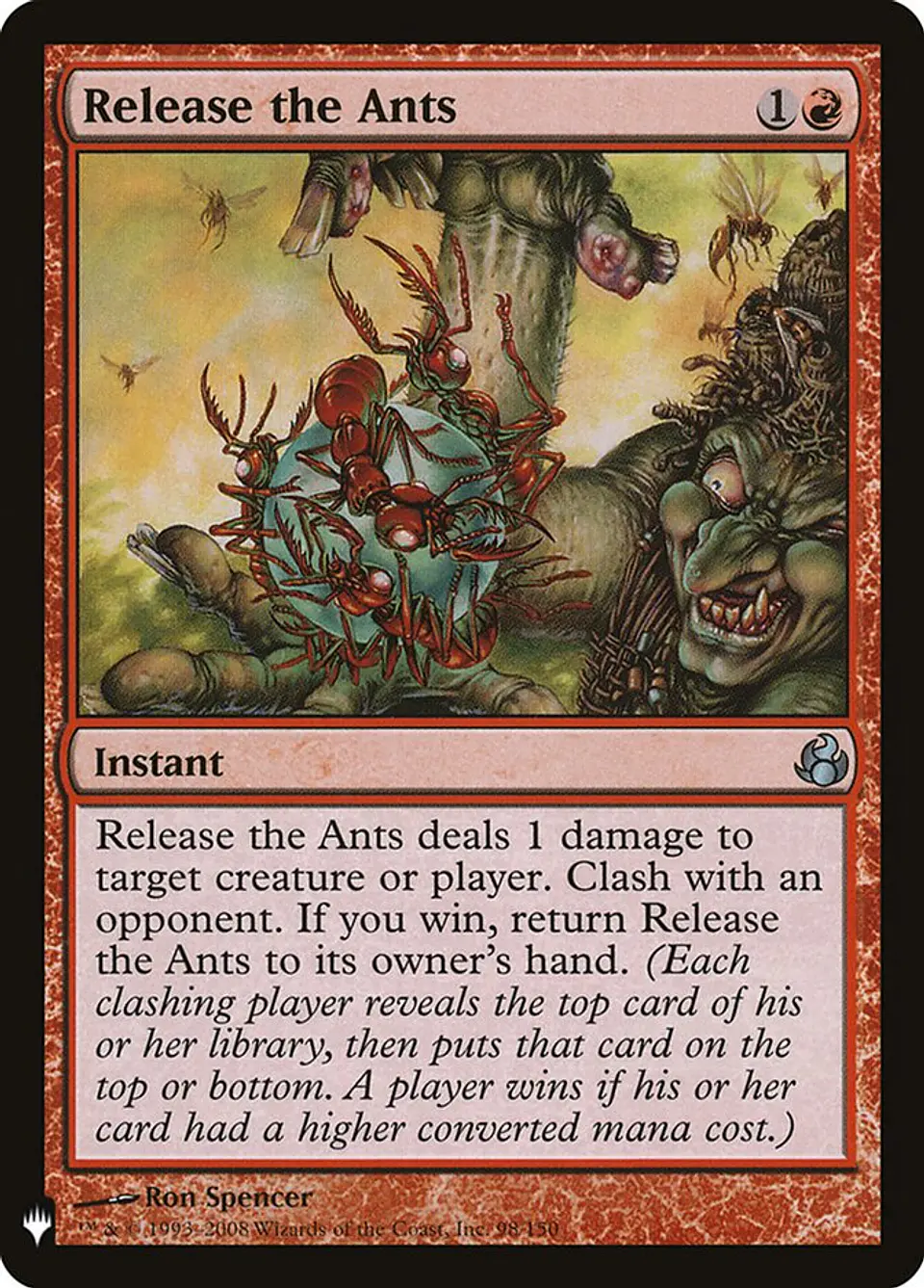 Release the Ants (The List) 1