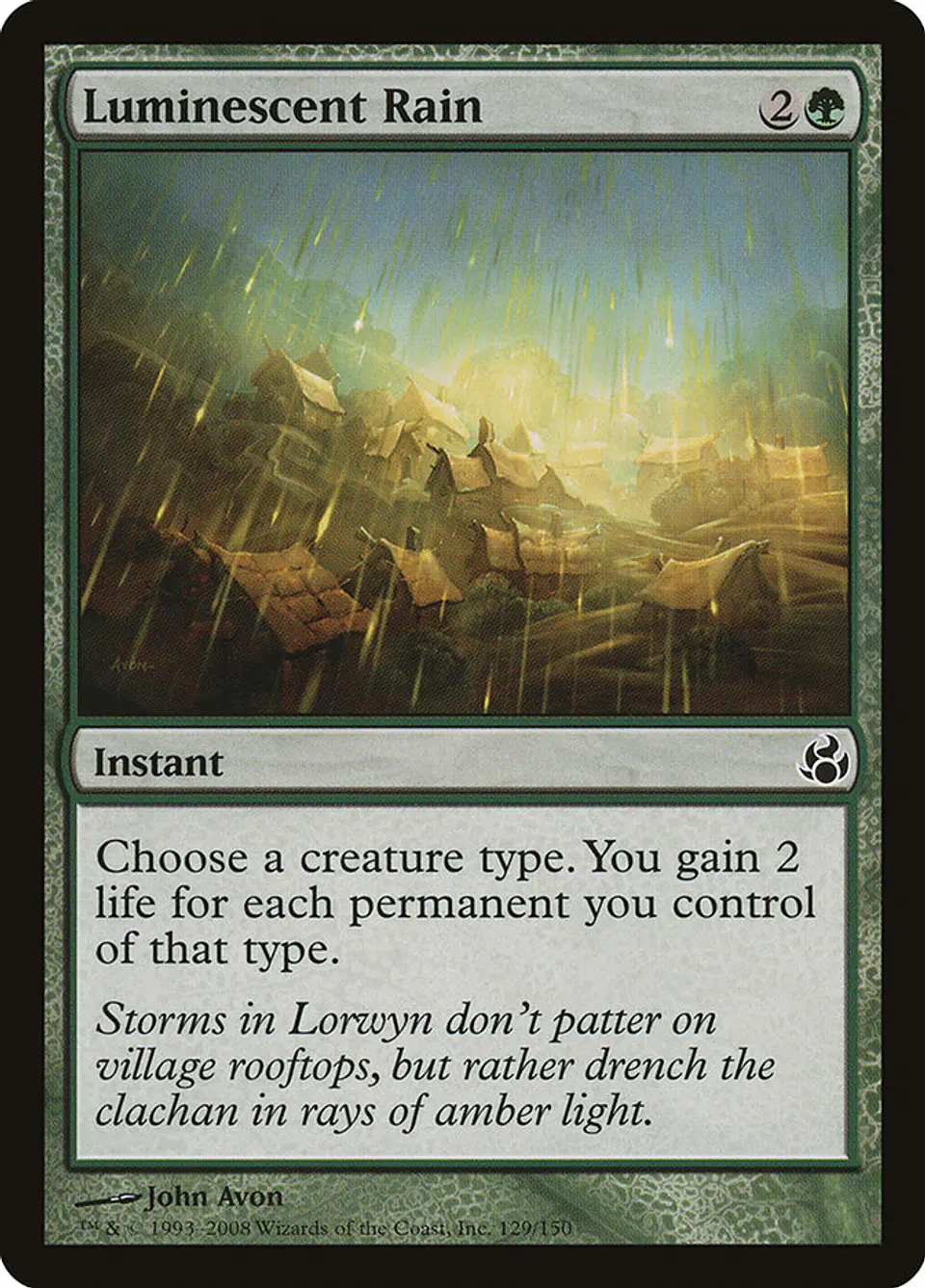 Luminescent Rain 1