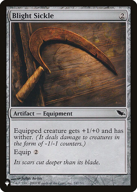 Blight Sickle (The List)