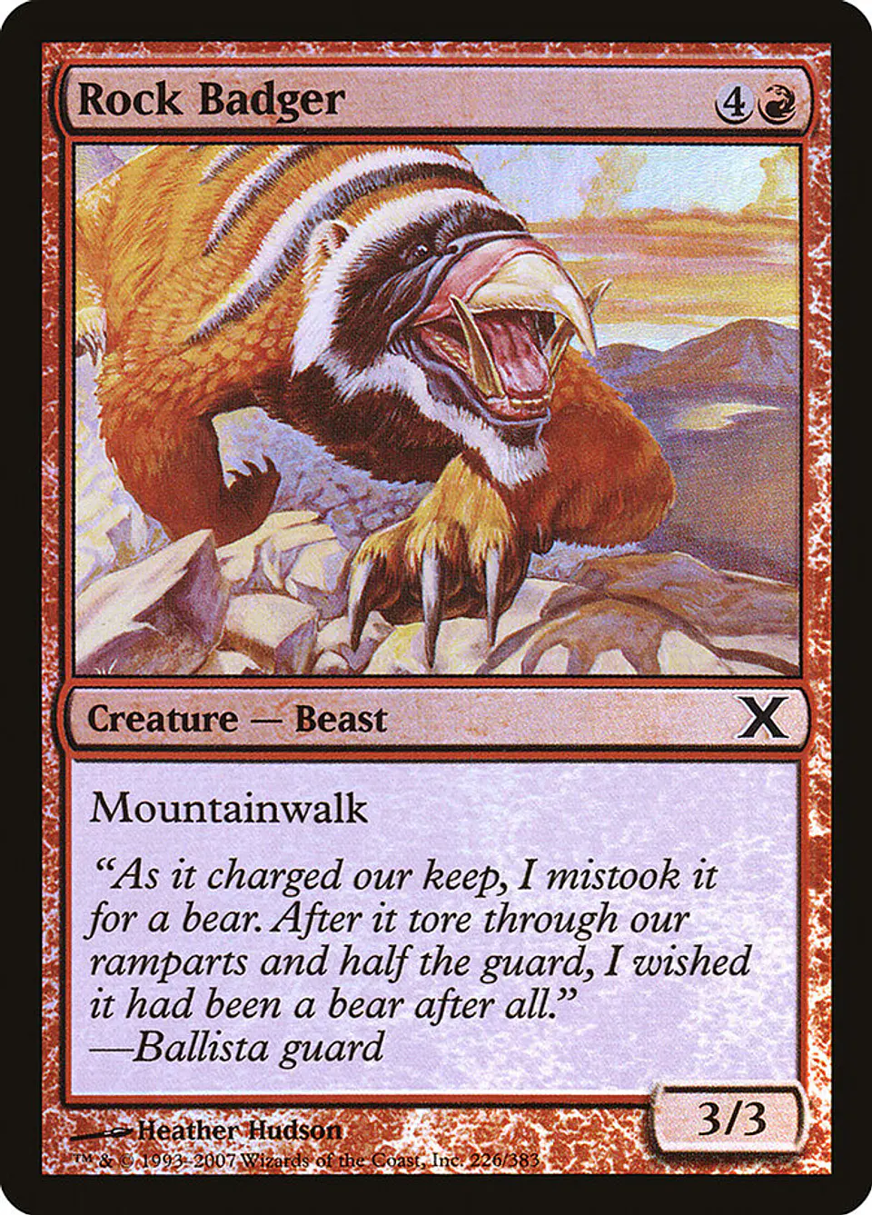 Rock Badger 1