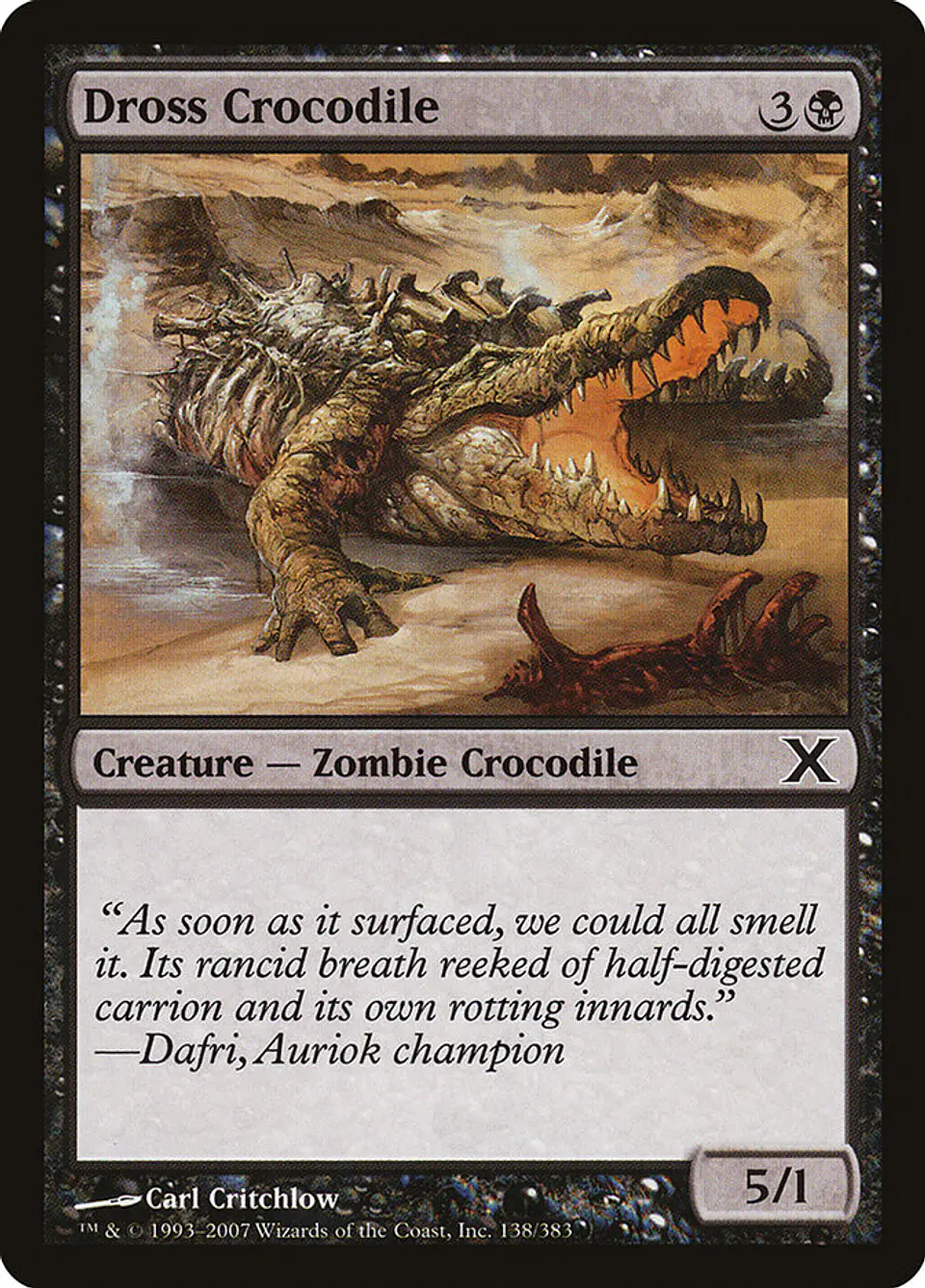 Dross Crocodile 1