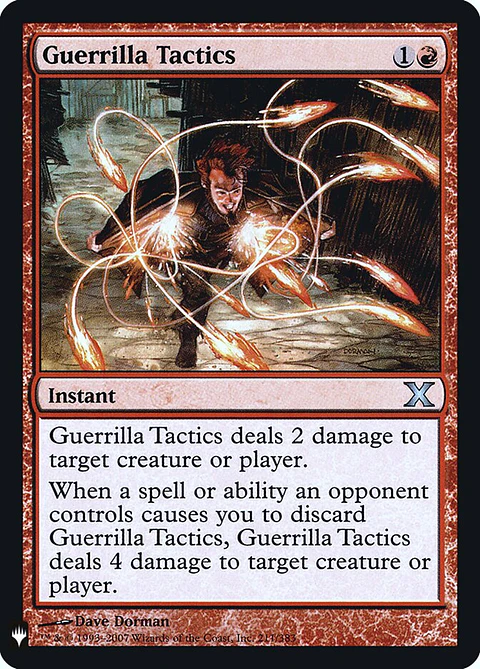Guerrilla Tactics (The List)