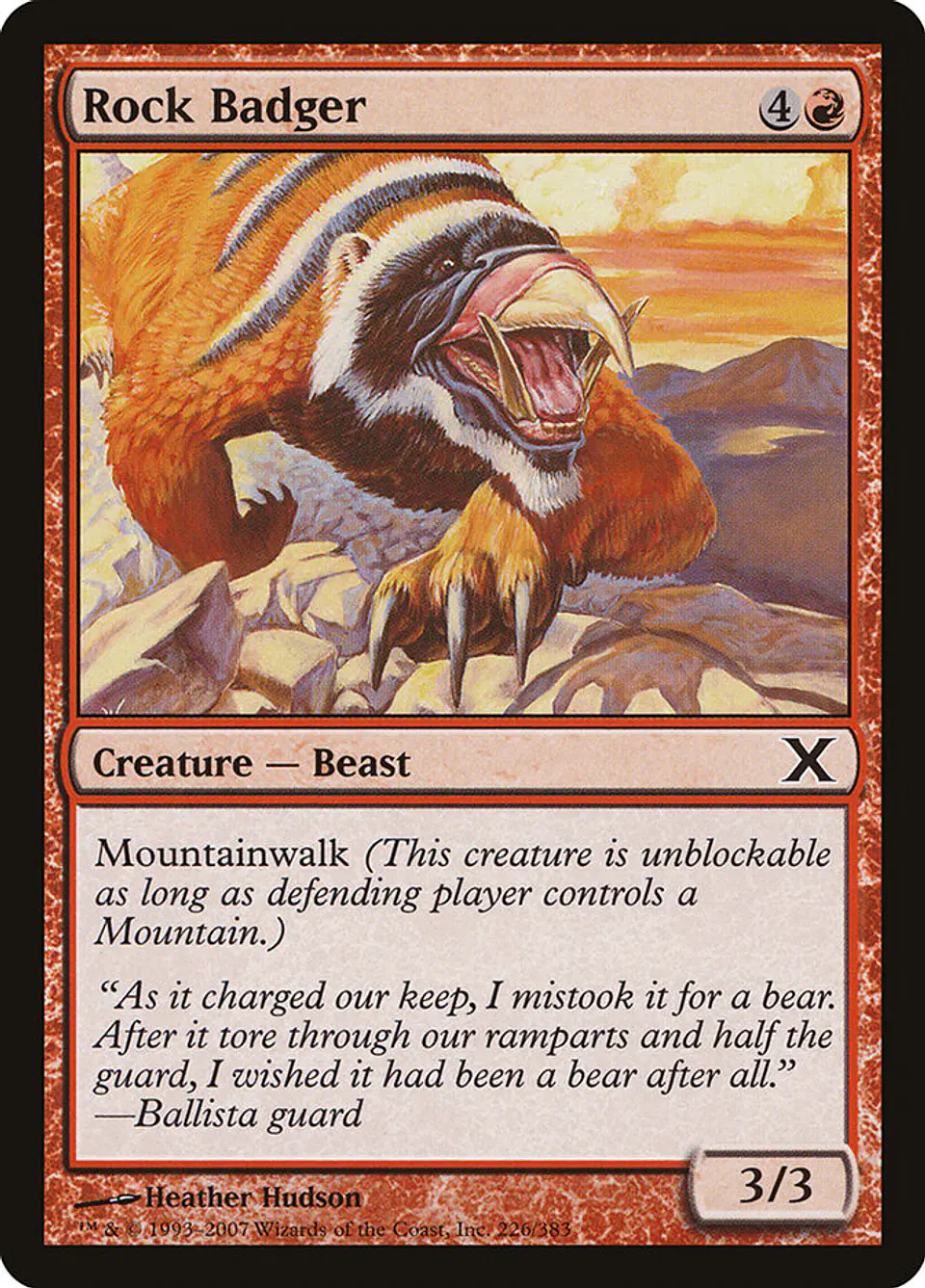 Rock Badger 1