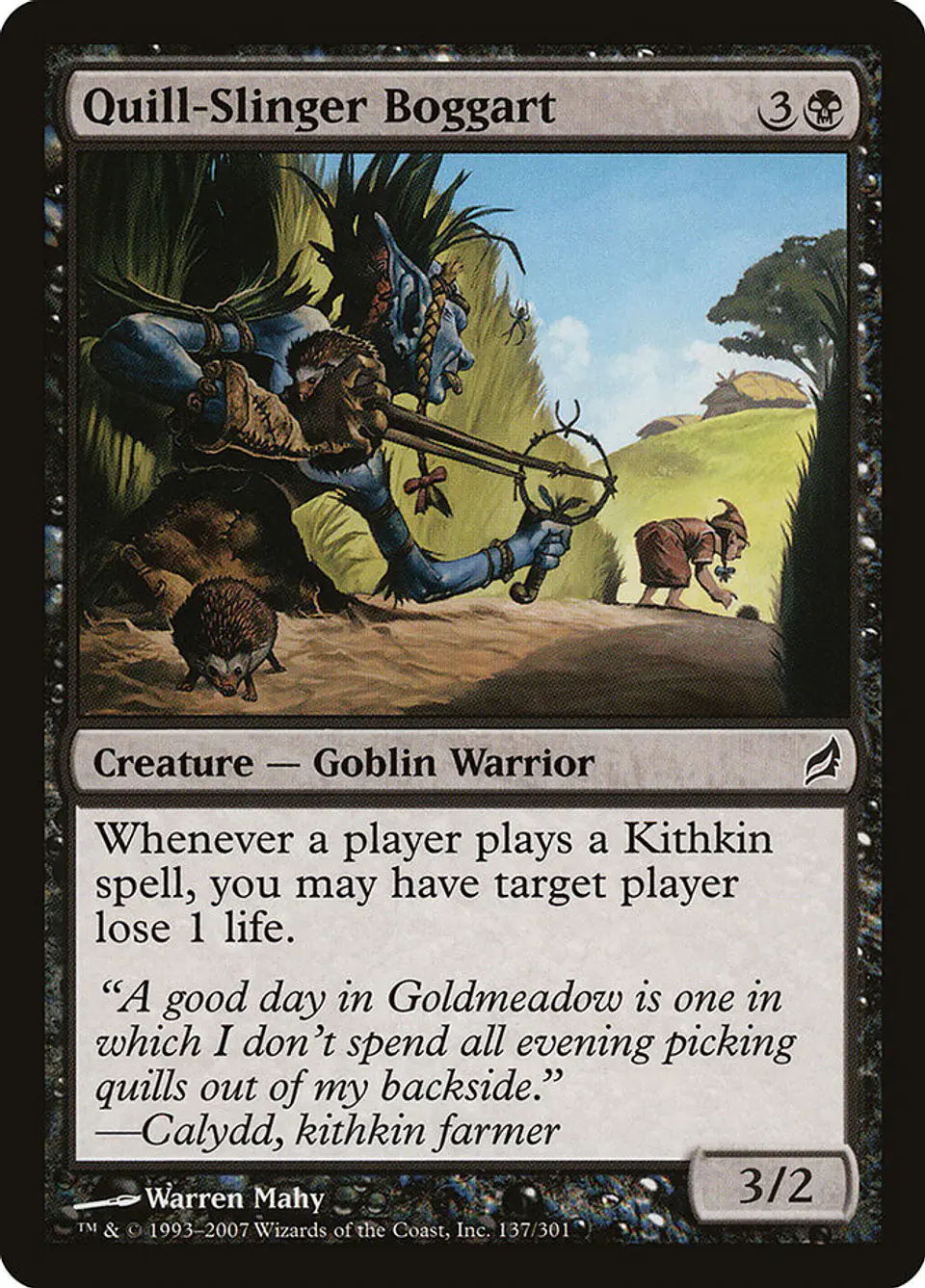 Quill-Slinger Boggart 1