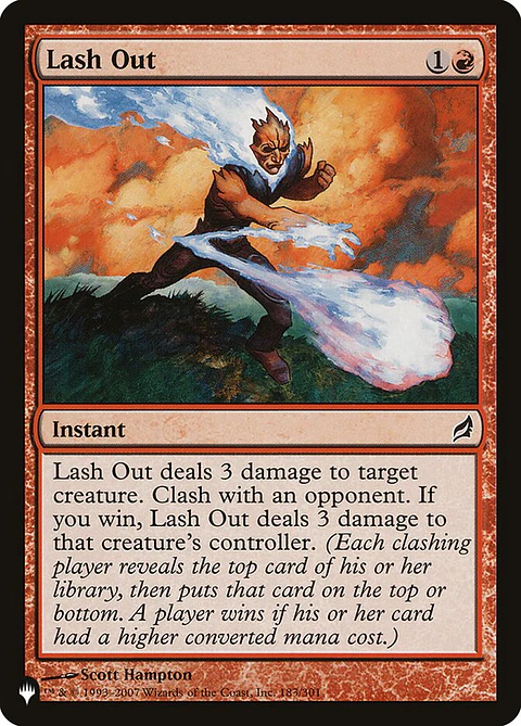 Lash Out (The List)