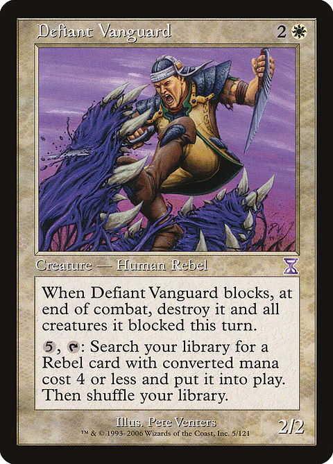 Defiant Vanguard (Retro Frame)