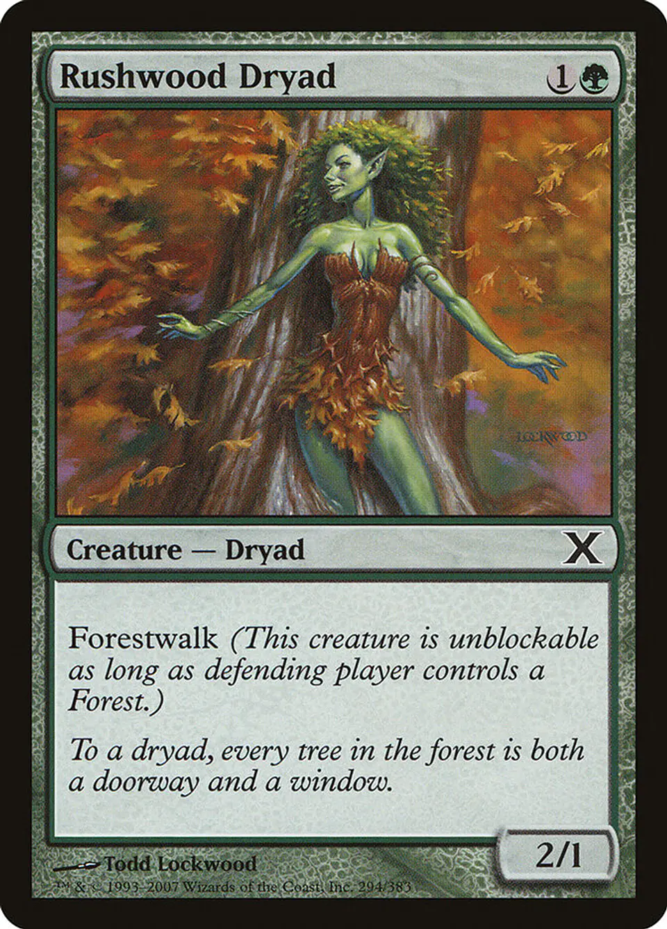 Rushwood Dryad 1