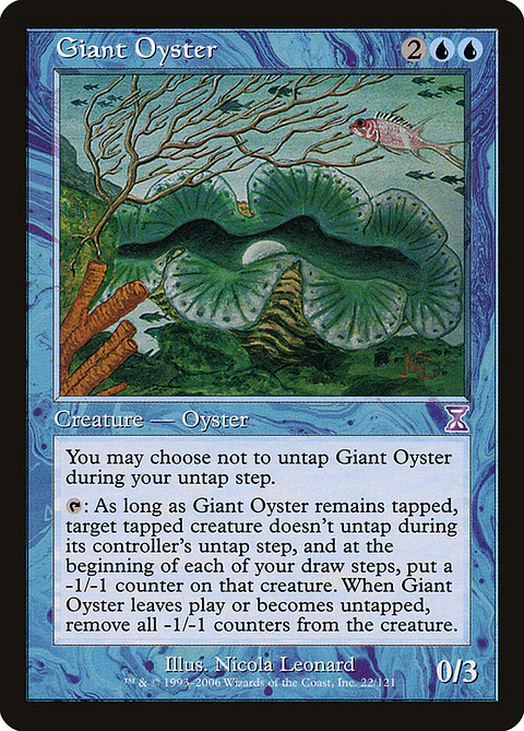 Giant Oyster (Retro Frame)