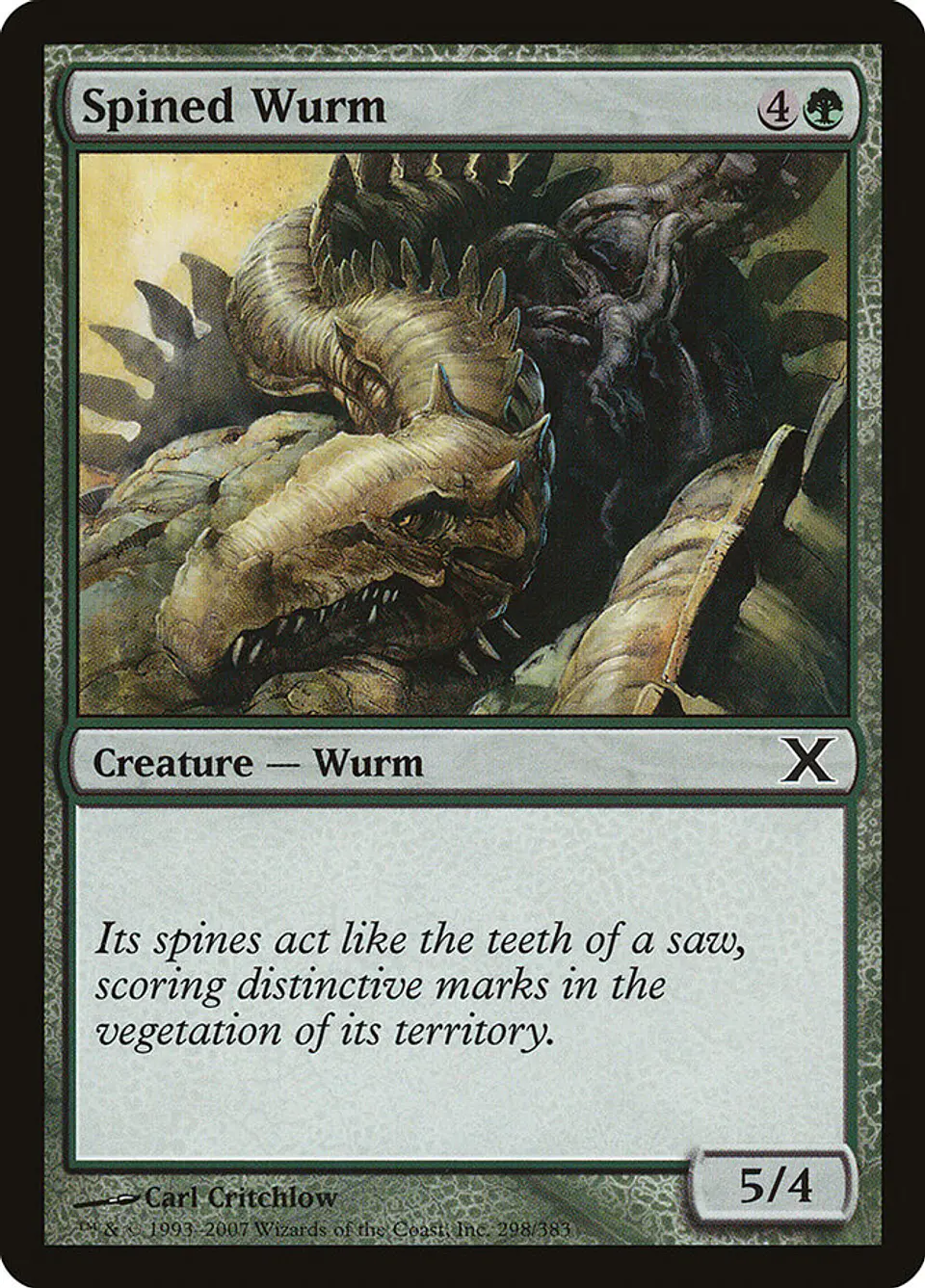 Spined Wurm 1
