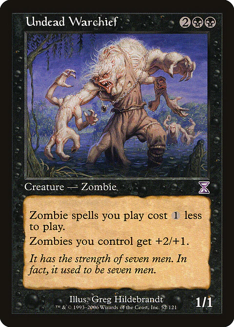 Undead Warchief (Retro Frame)