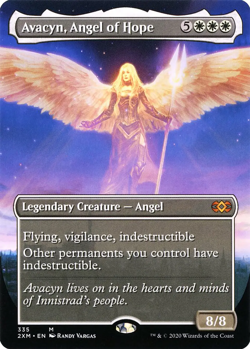 Avacyn, Angel of Hope (Borderless) 1