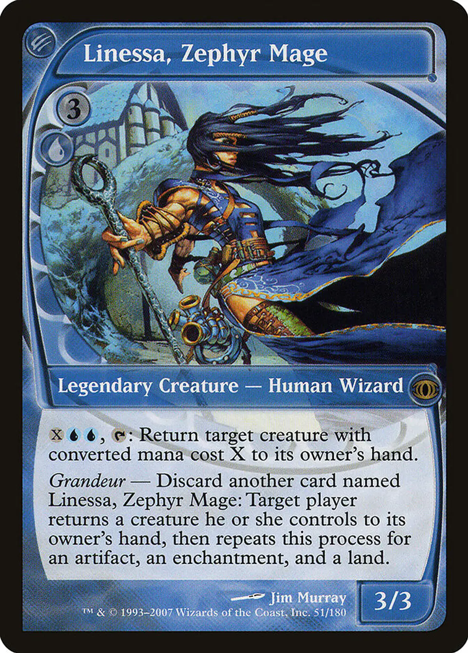 Linessa, Zephyr Mage 1
