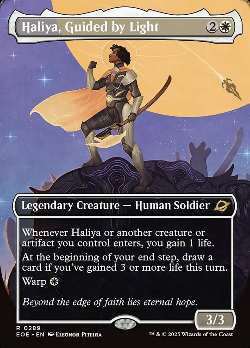 Haliya, Guided by Light (Borderless) 1