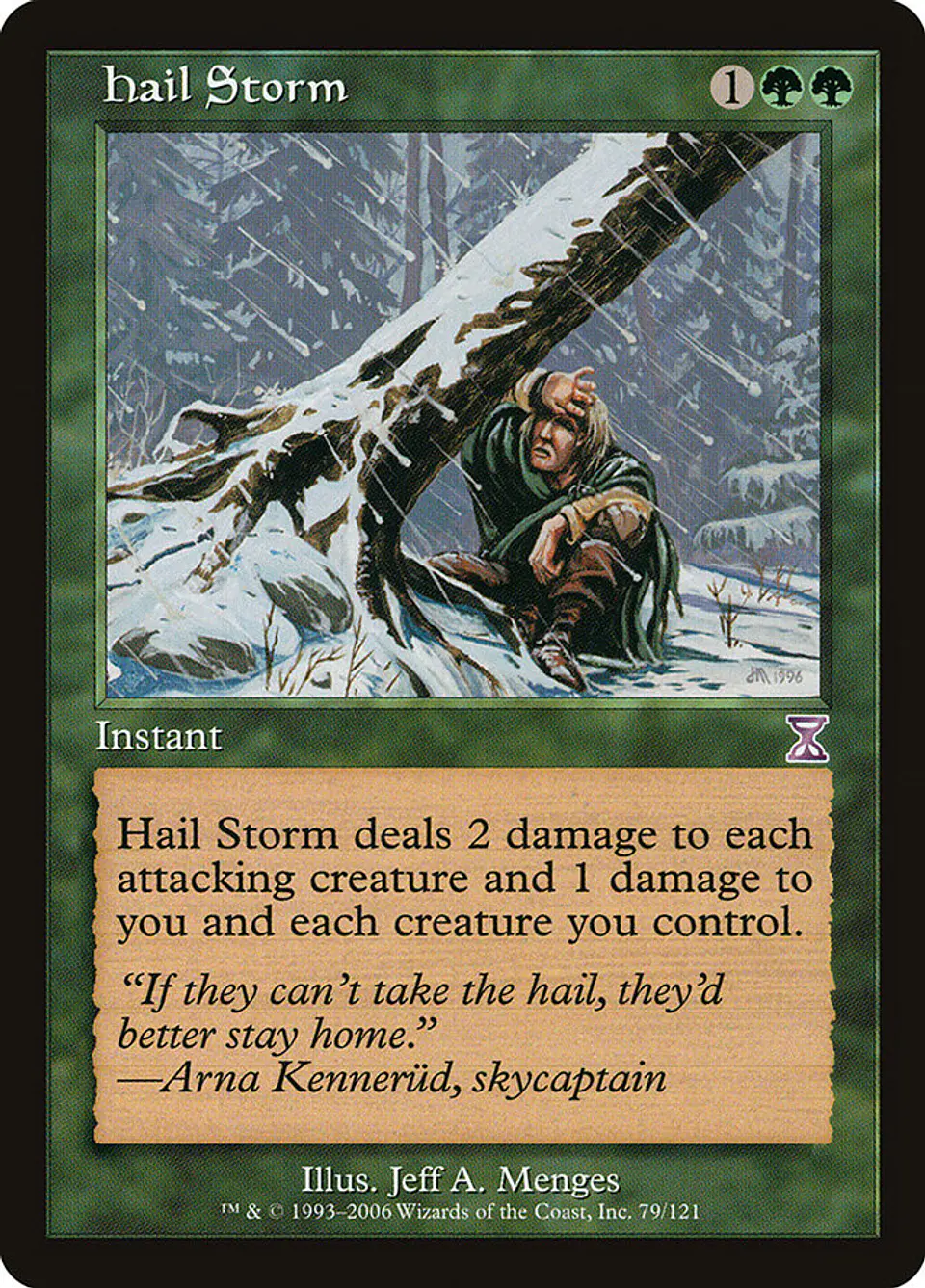 Hail Storm (Retro Frame) 1