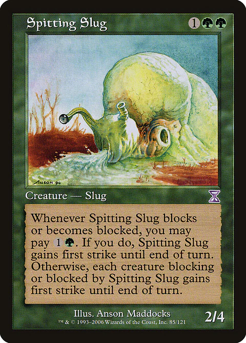 Spitting Slug (Retro Frame)