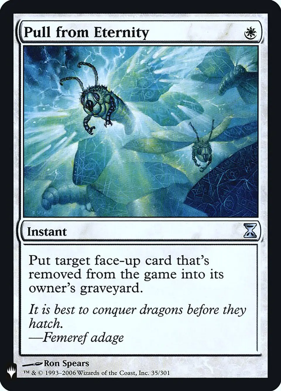 Pull from Eternity (The List) 1