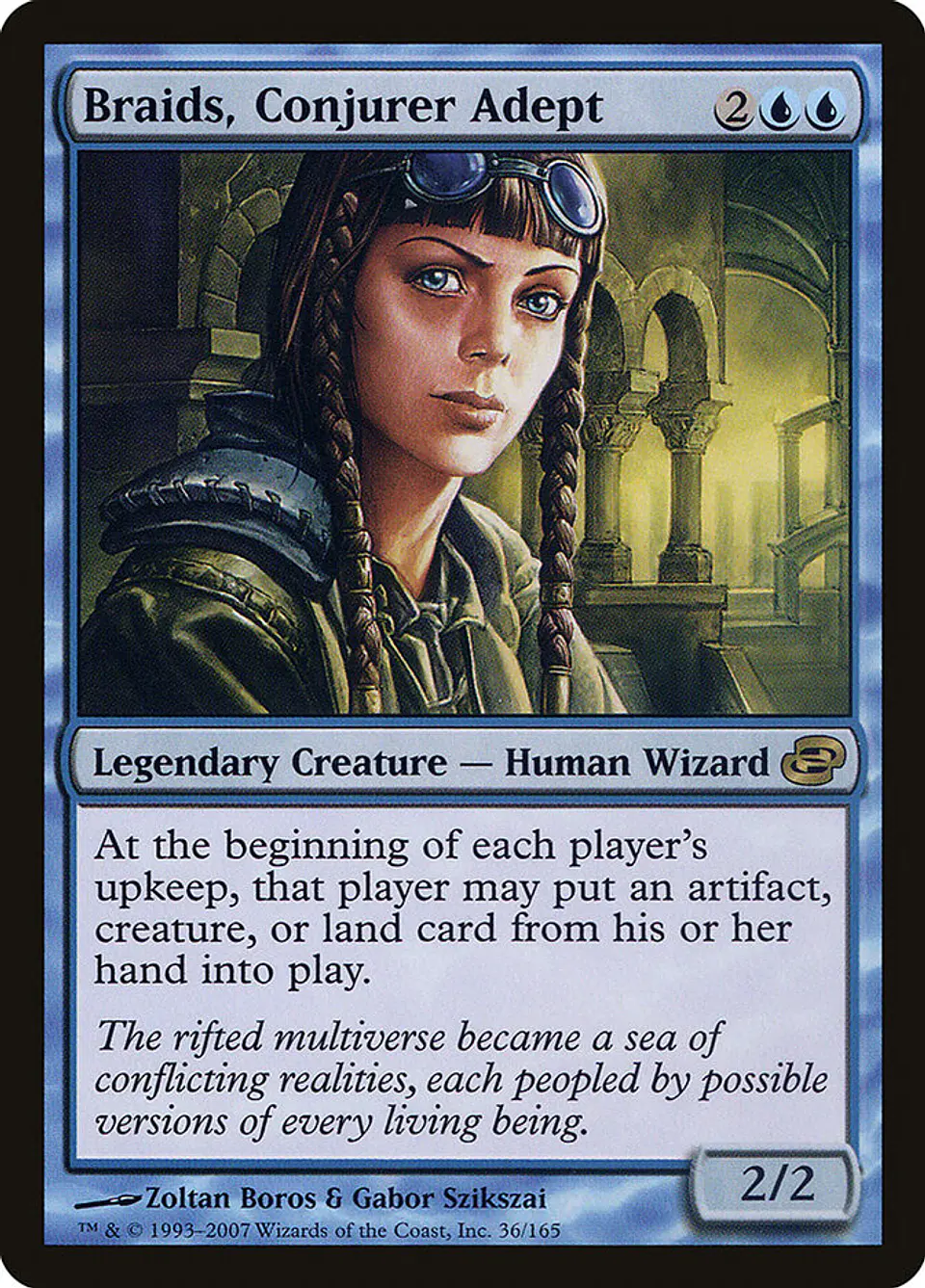 Braids, Conjurer Adept 1