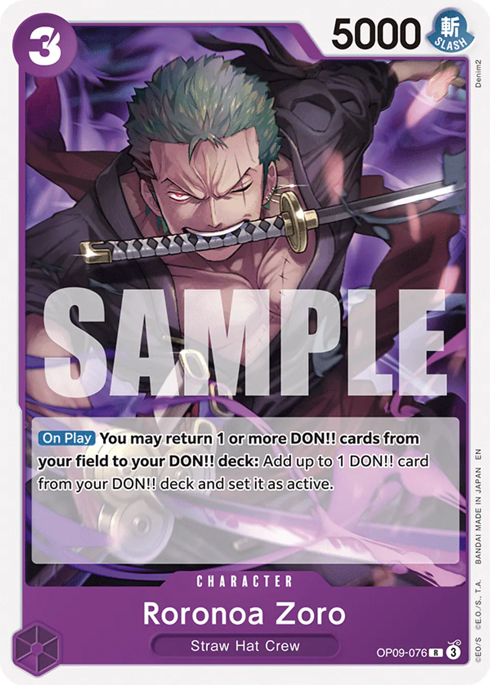 Roronoa Zoro (Reprint) 1
