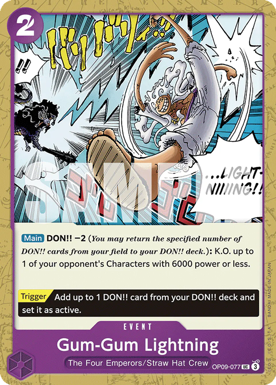 Gum-Gum Lightning 1