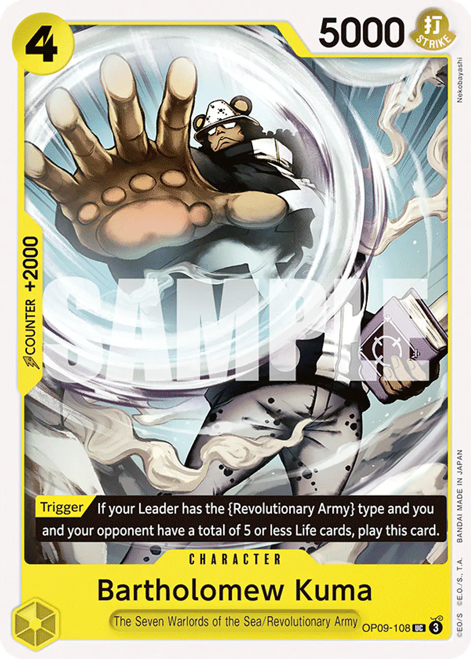 Bartholomew Kuma 1