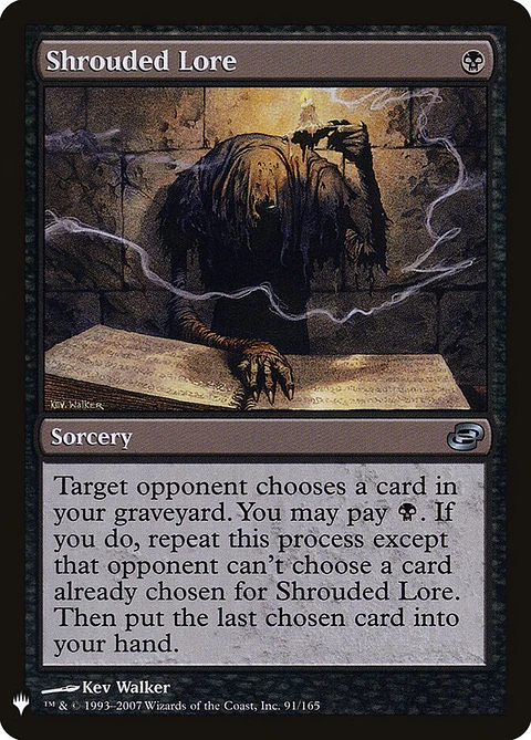Shrouded Lore (The List)