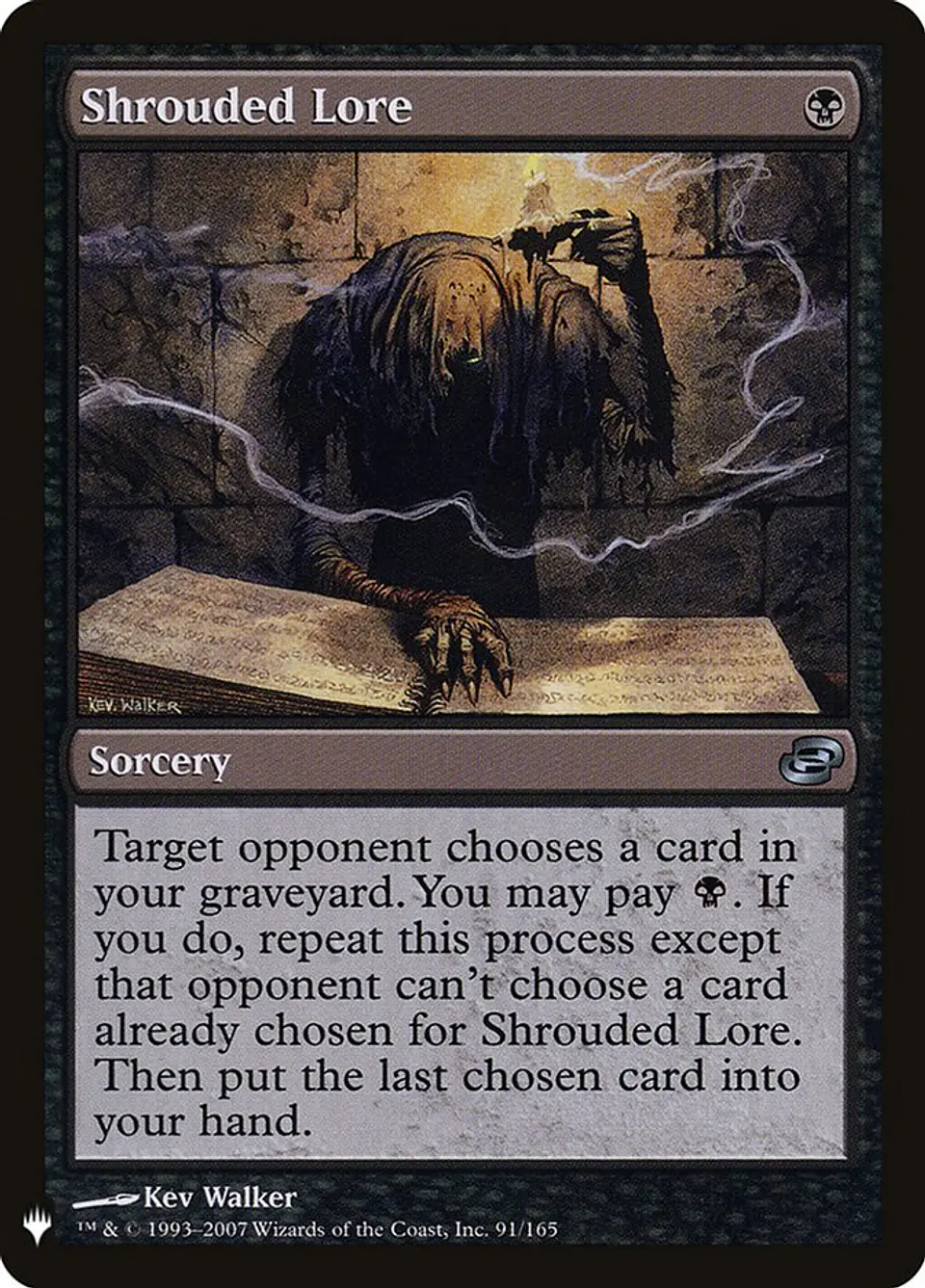 Shrouded Lore (The List) 1