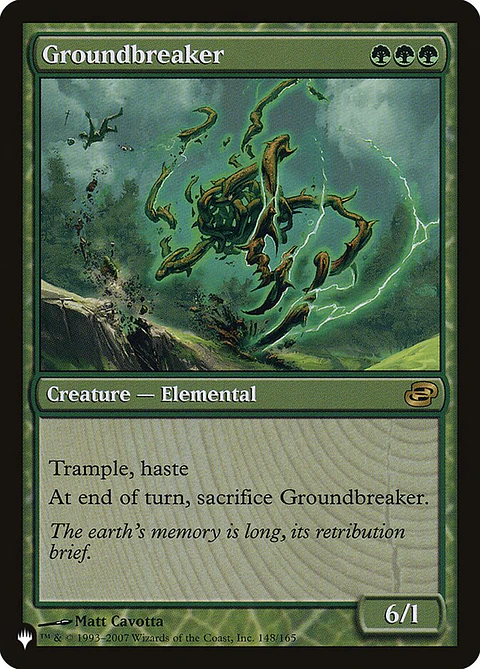 Groundbreaker (The List)