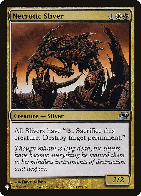 Necrotic Sliver (The List)