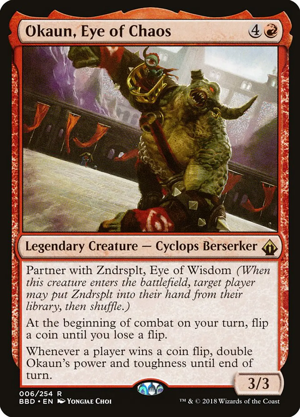 Okaun, Eye of Chaos 1