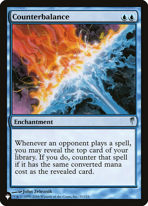 Counterbalance (The List)