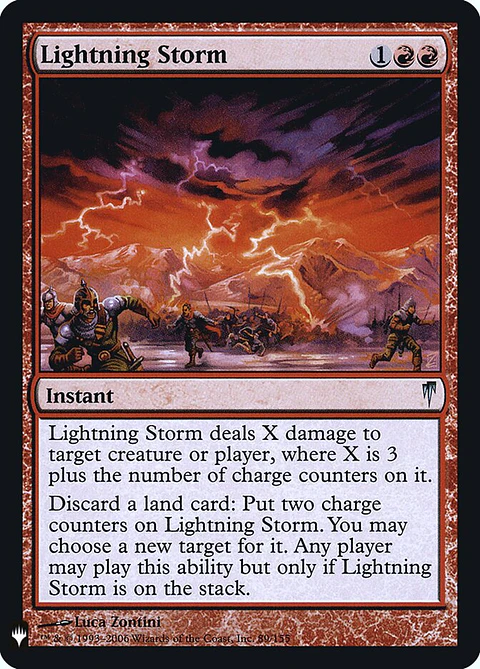 Lightning Storm (The List)