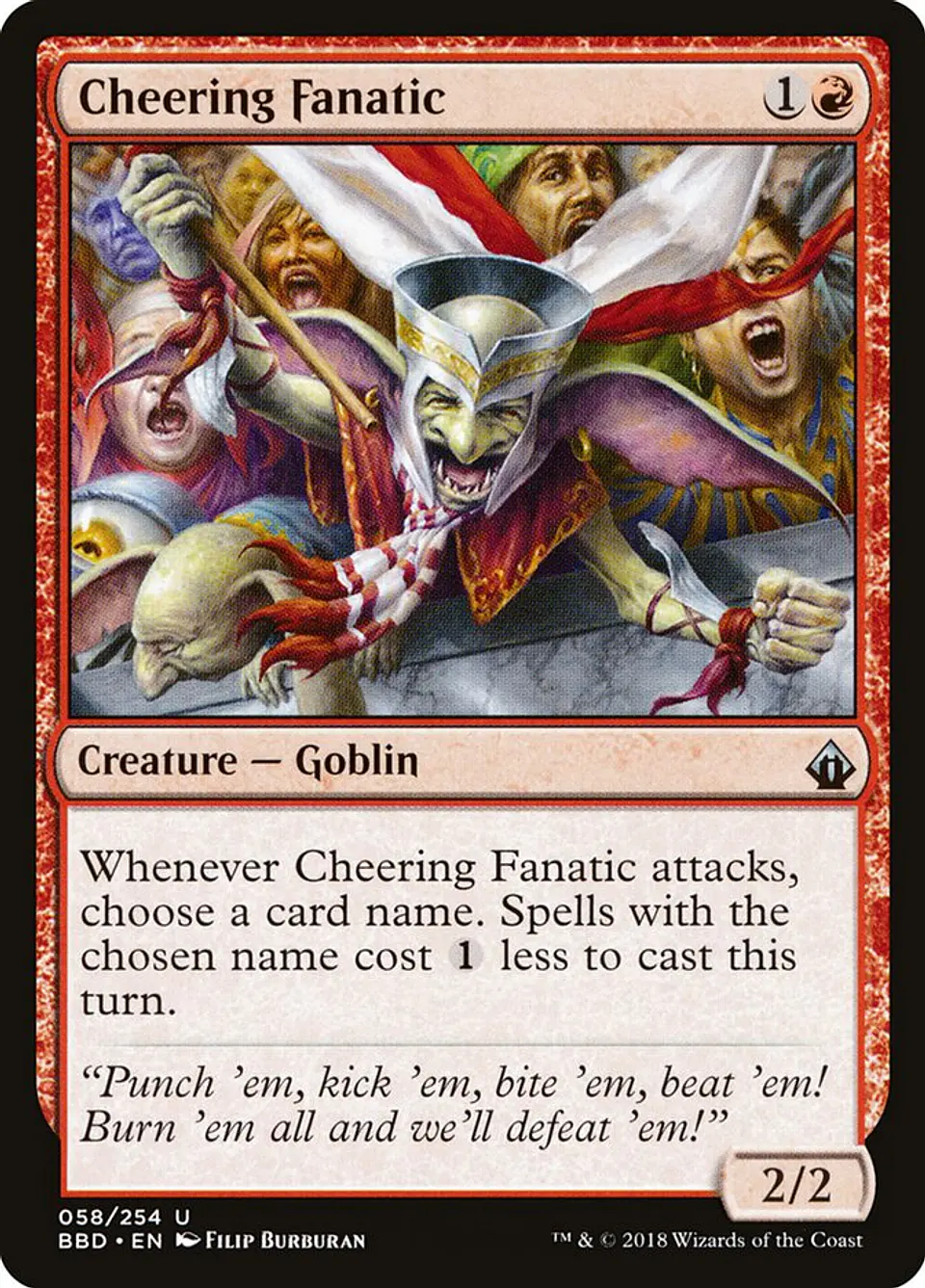 Cheering Fanatic 1