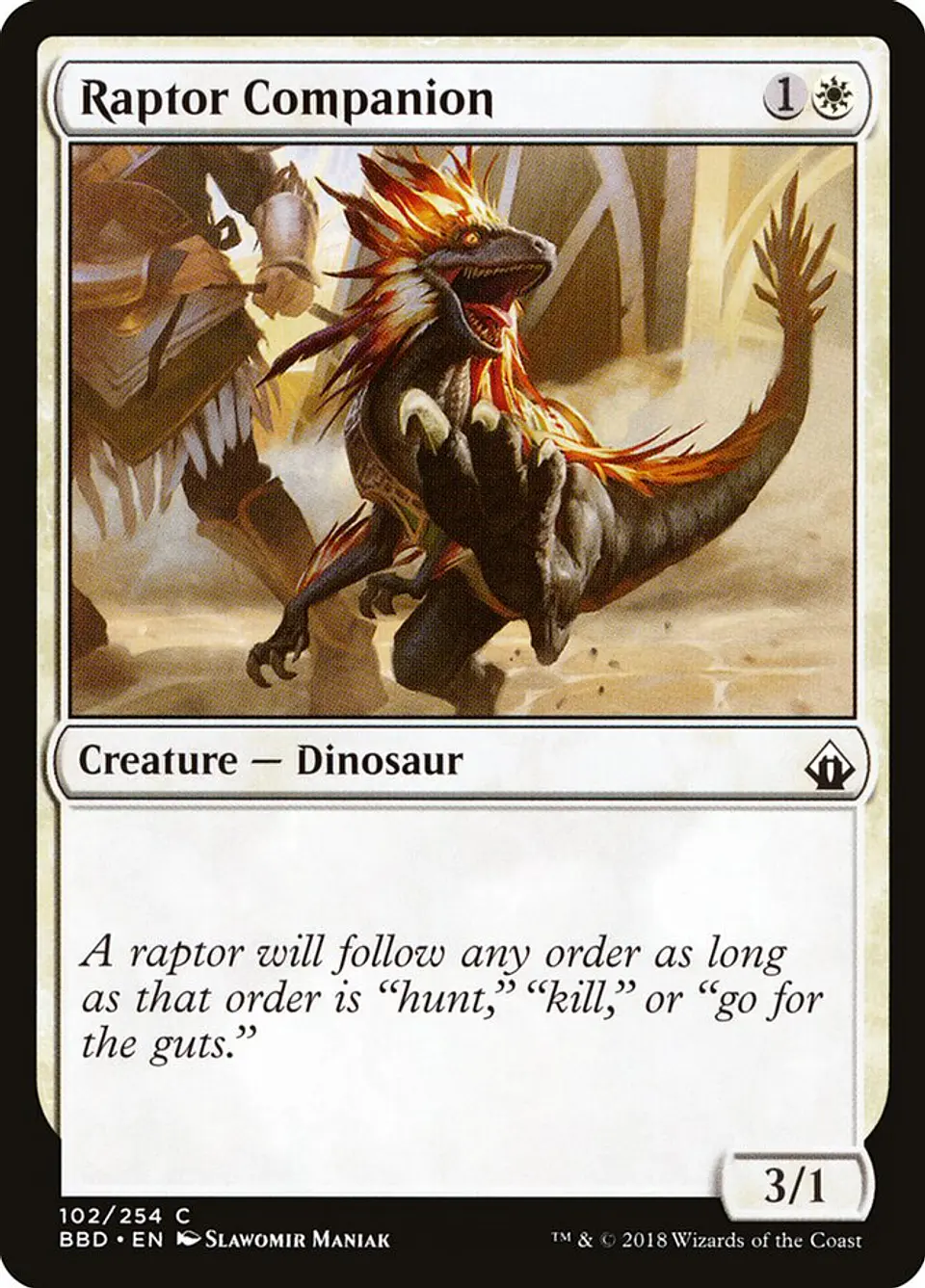 Raptor Companion 1