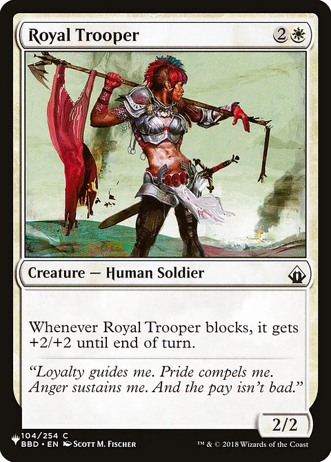Royal Trooper (The List)