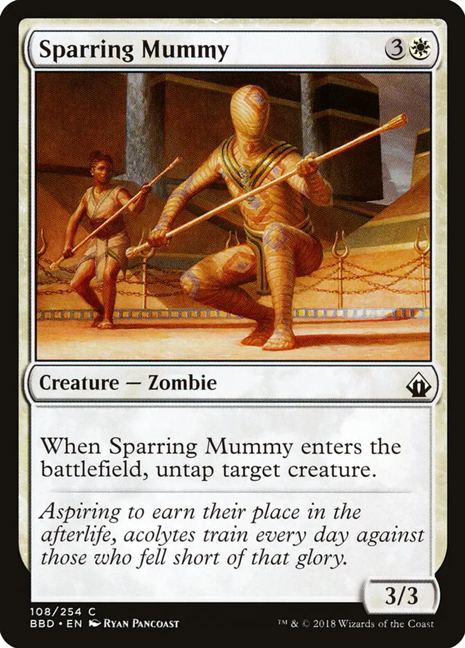 Sparring Mummy 1