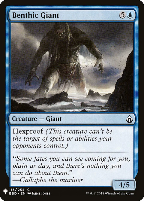 Benthic Giant (The List)