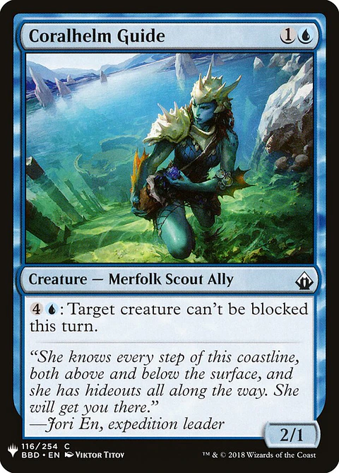 Coralhelm Guide (The List)
