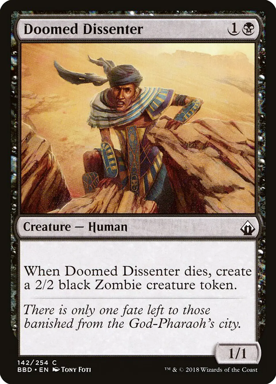 Doomed Dissenter 1