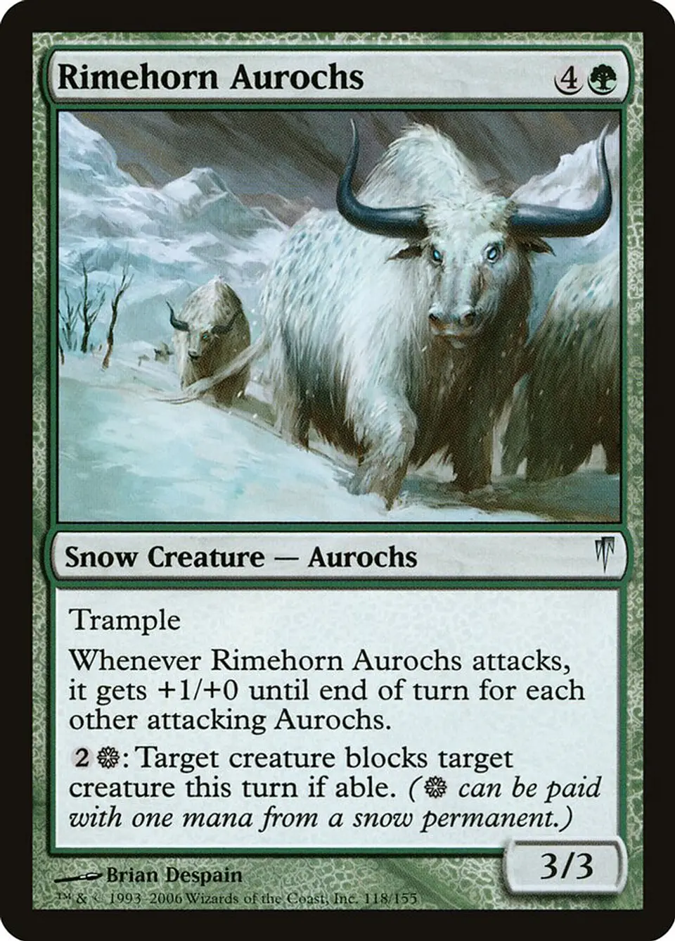 Rimehorn Aurochs 1