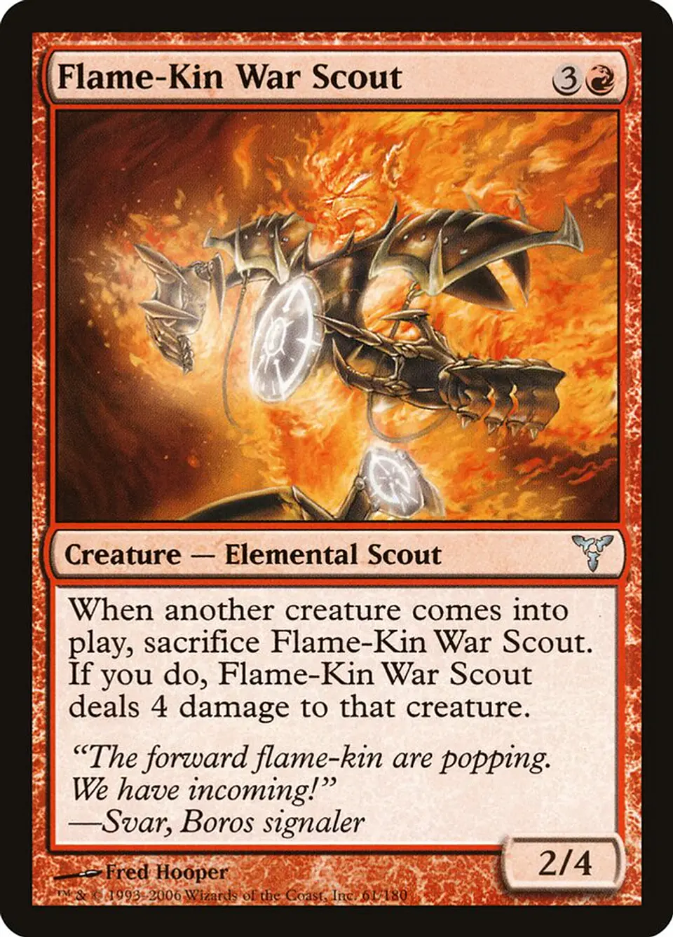 Flame-Kin War Scout 1