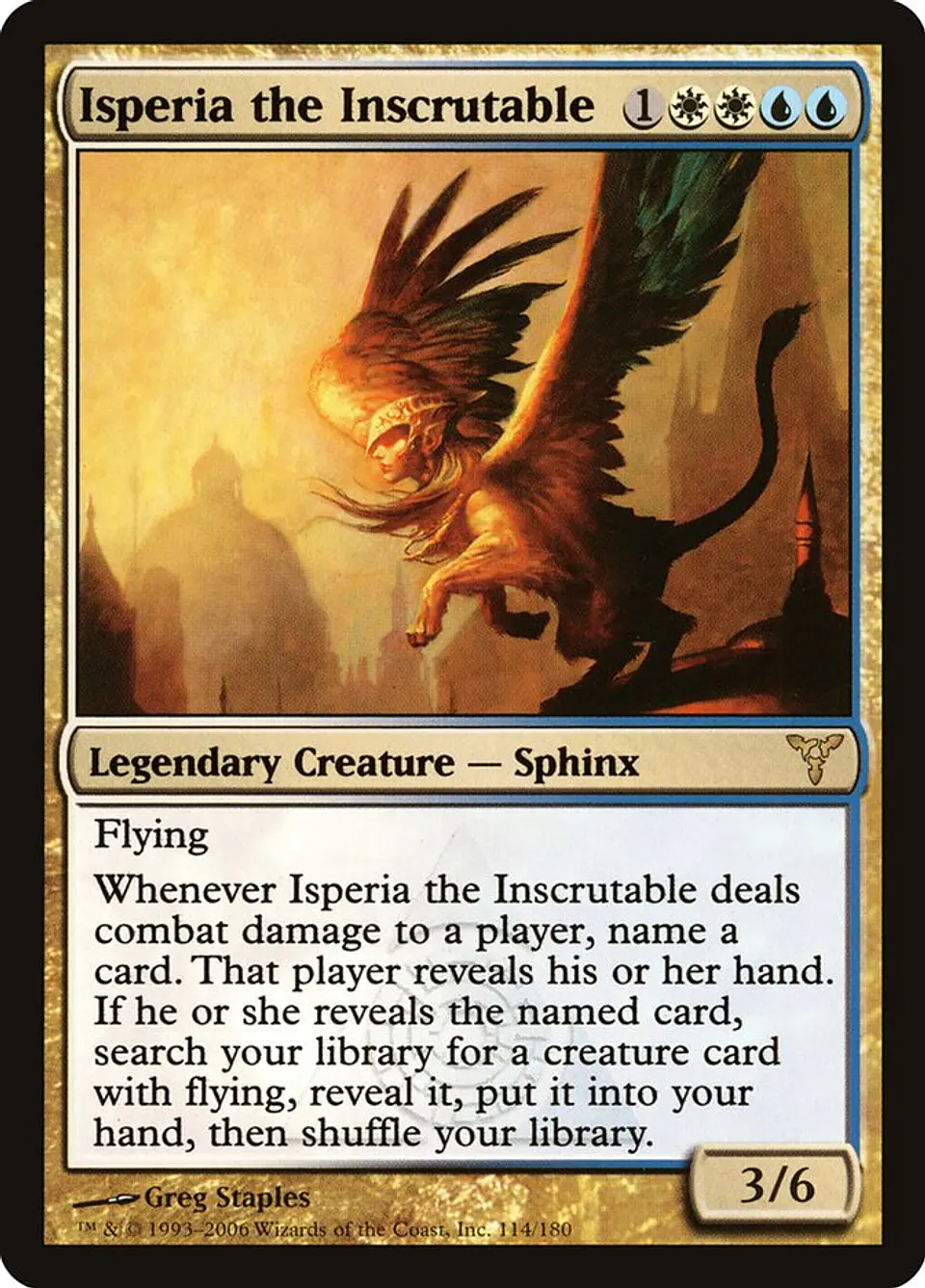 Isperia the Inscrutable 1