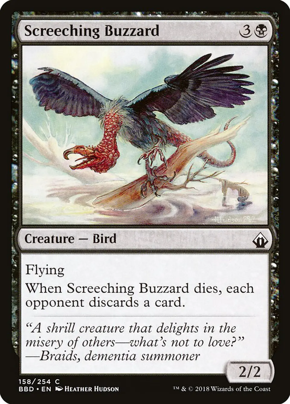 Screeching Buzzard 1