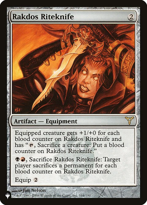 Rakdos Riteknife (The List)