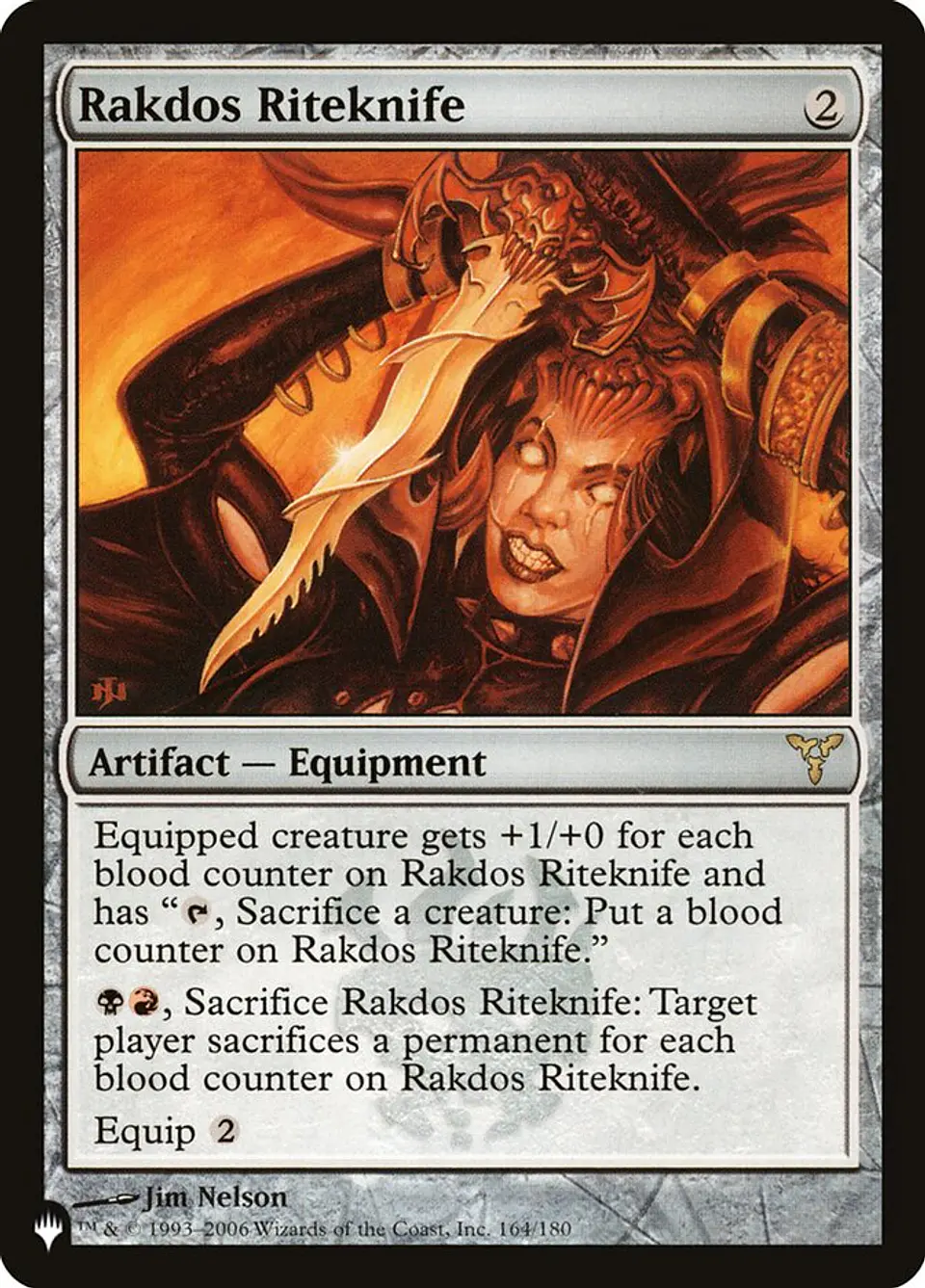 Rakdos Riteknife (The List) 1