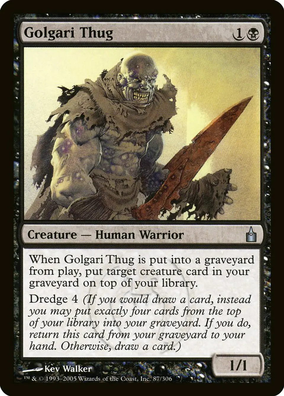 Golgari Thug 1