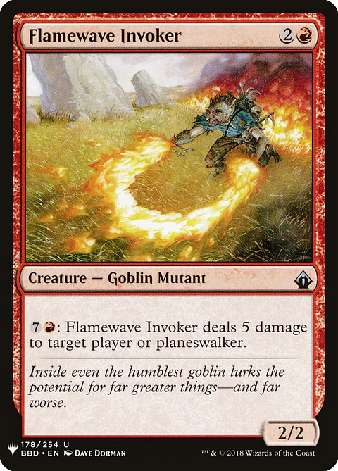 Flamewave Invoker (The List)